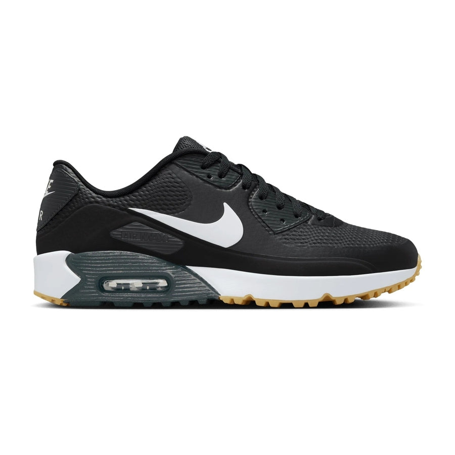 Nike Air Max 90 G Spikeless Golf Shoes - Black/White
