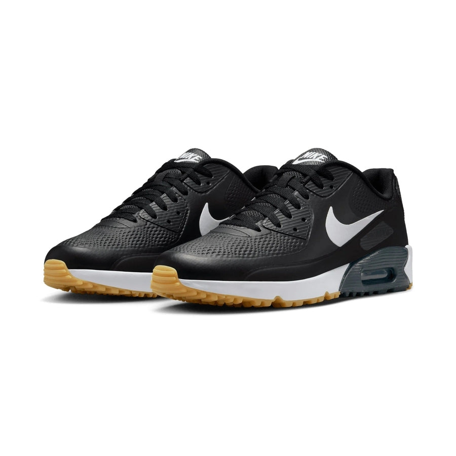 Nike Air Max 90 G Spikeless Golf Shoes - Black/White