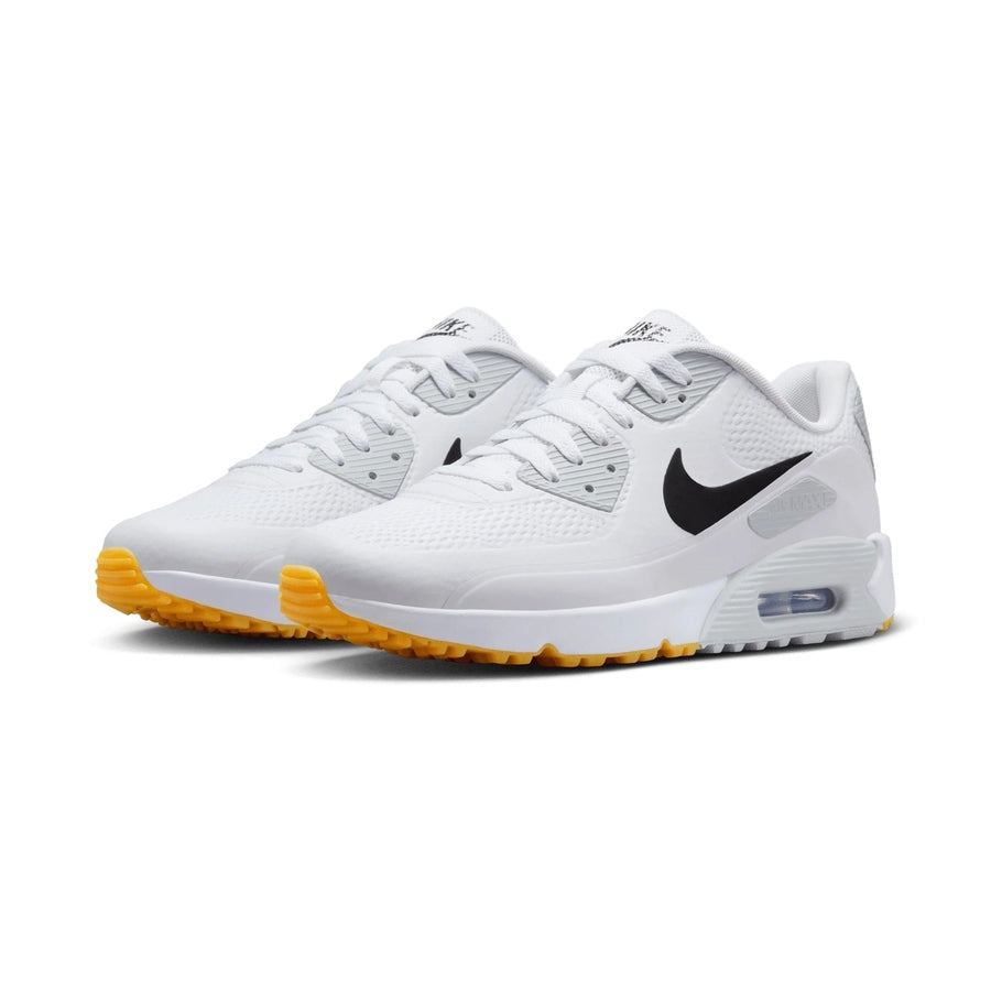 Nike Air Max 90 G Spikeless Golf Shoes - White/Black