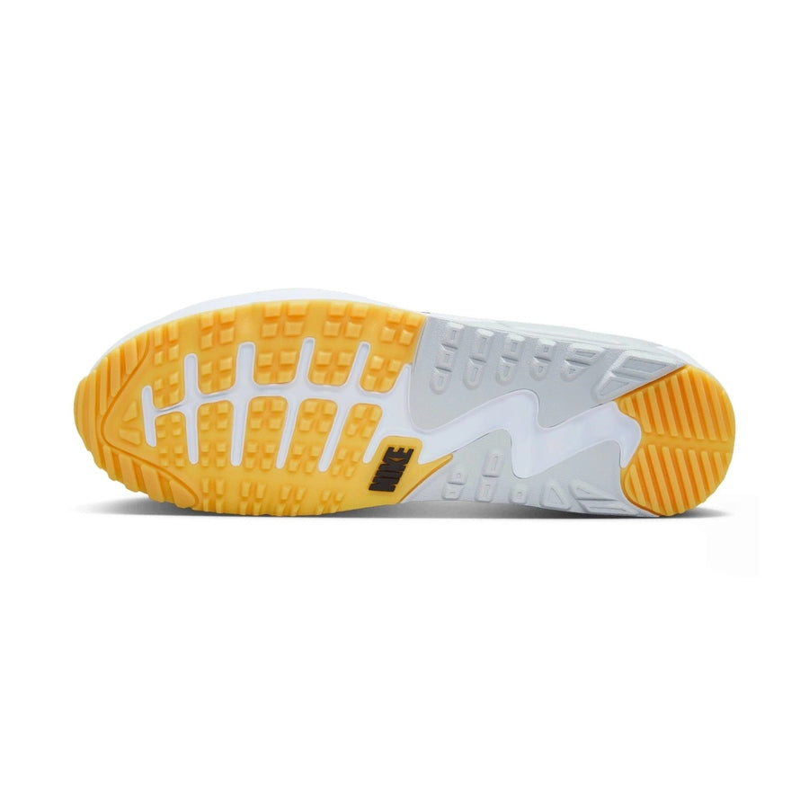 Nike Air Max 90 G Spikeless Golf Shoes - White/Black