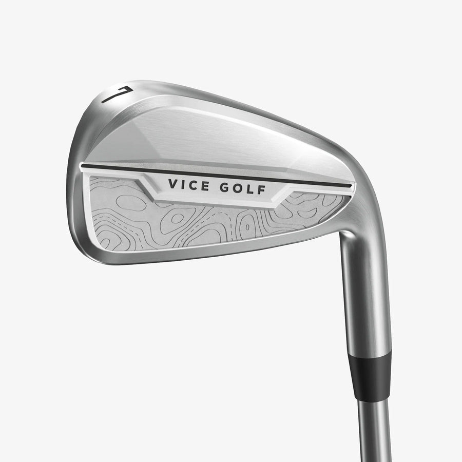 Vice Golf VGI02 série de fers 5-PW, AW, shaft acier - options de personnalisation gratuites