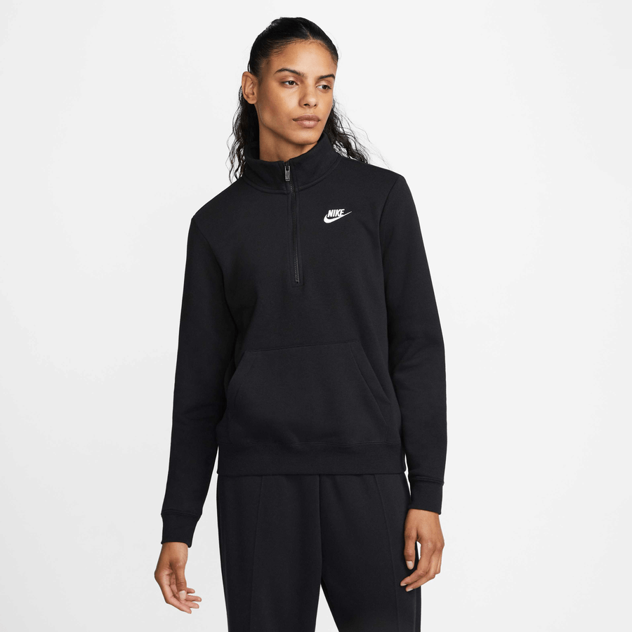 Nike Ladies Club Fleece Standard 1/4-Zip Top