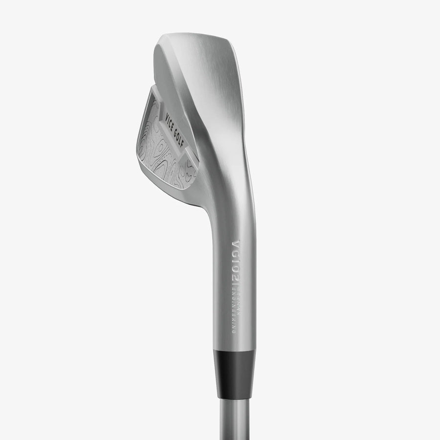 Set de fers Vice Golf VGI02 5-PW, AW, shaft en acier - options de personnalisation gratuites