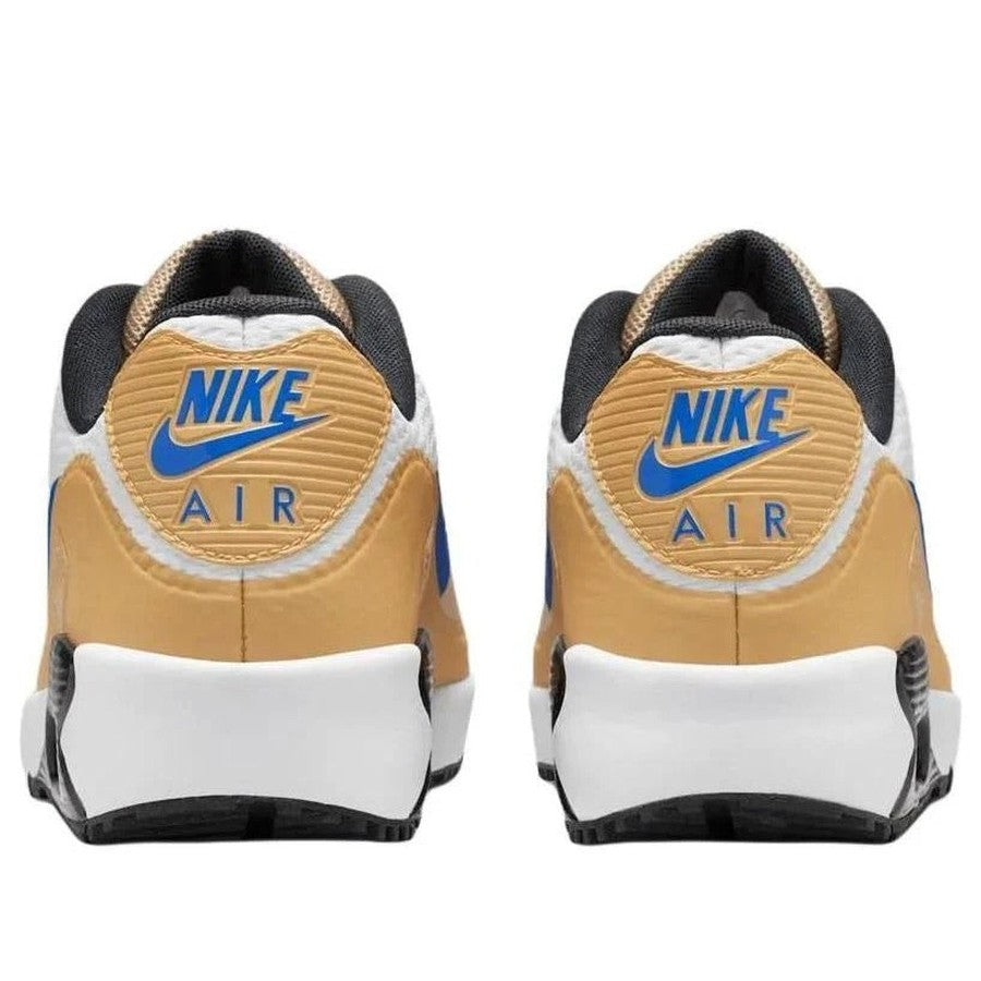 Nike Air Max 90 G Spikeless Golf Shoes - Brown/White
