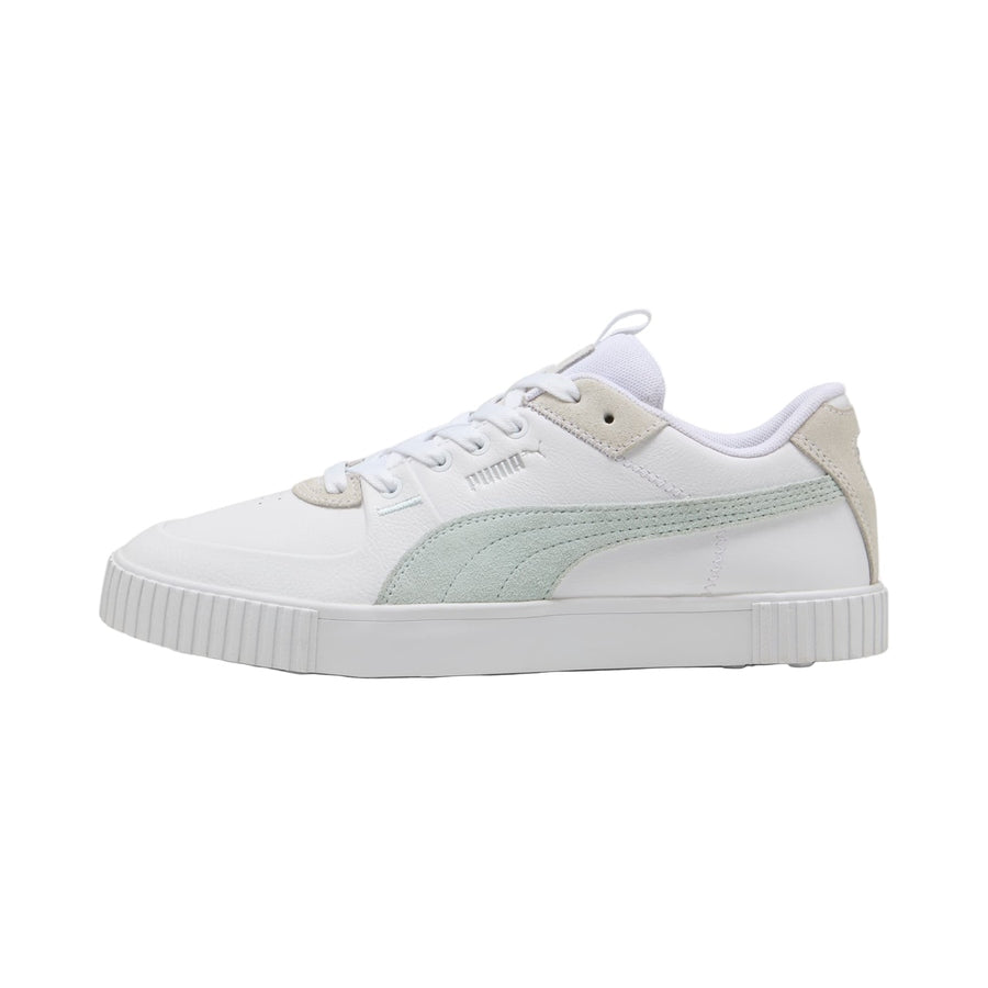 Puma Ladies Cali G Spikeless Golf Shoes - White/Blue
