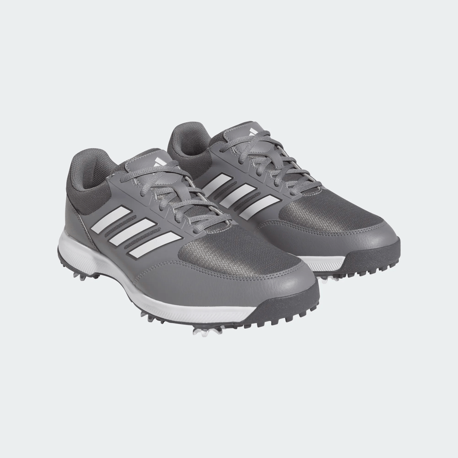 Adidas Tech Response 3.0 Wide Golf Shoes - Grey/White