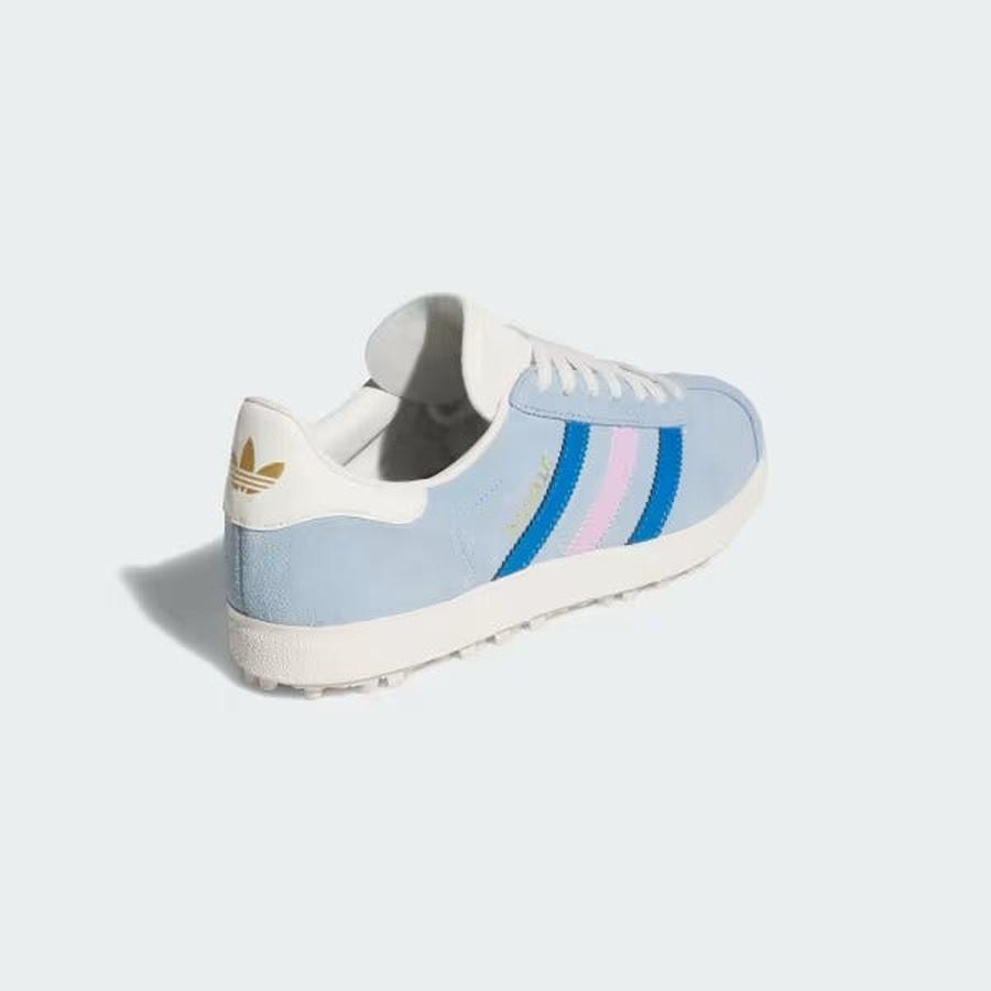 Adidas Ladies Gazelle Spikeless Golf Shoes - Blue/Navy