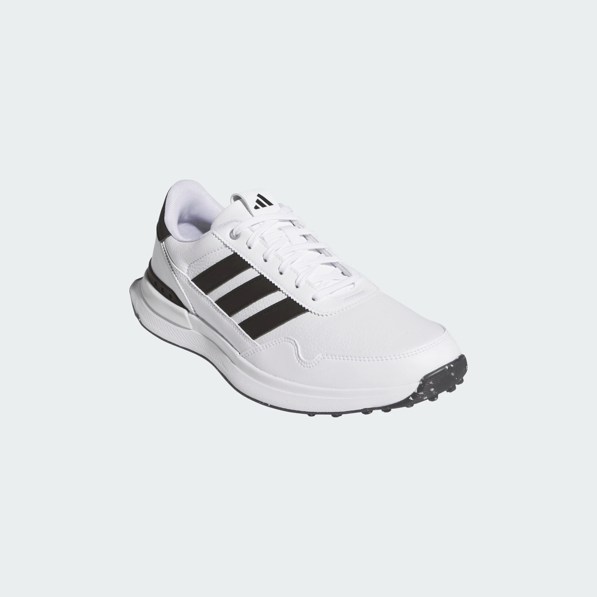 Adidas S2G 26 Leather Spikeless Golf Shoes - White/Black