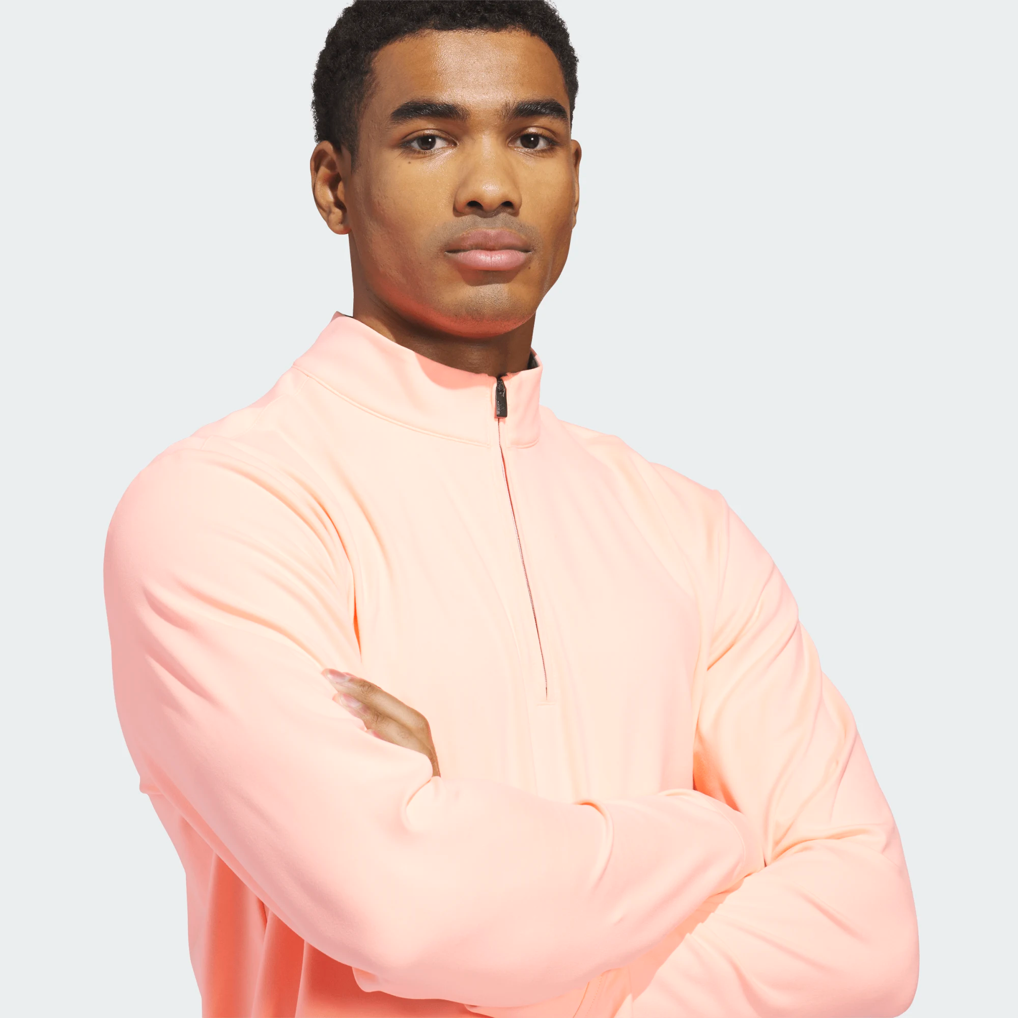 Adidas Ultimate365 Classic Quarter-zip - Peach