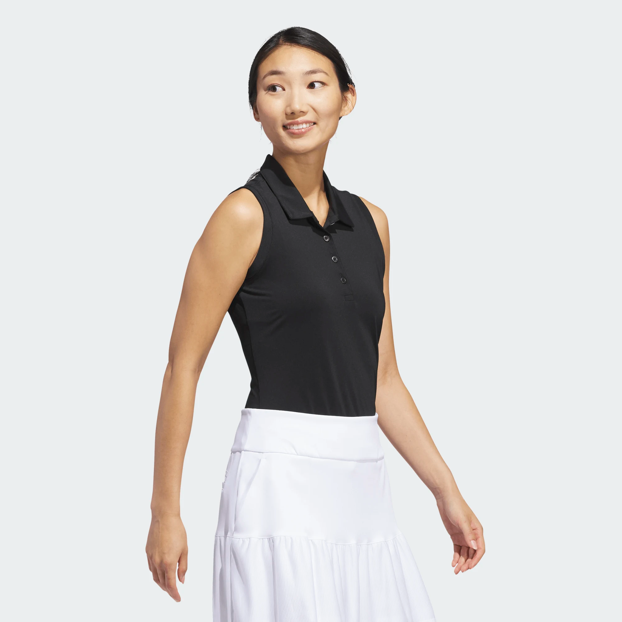 Adidas Ladies Ultimate365 Solid Sleeveless Polo
