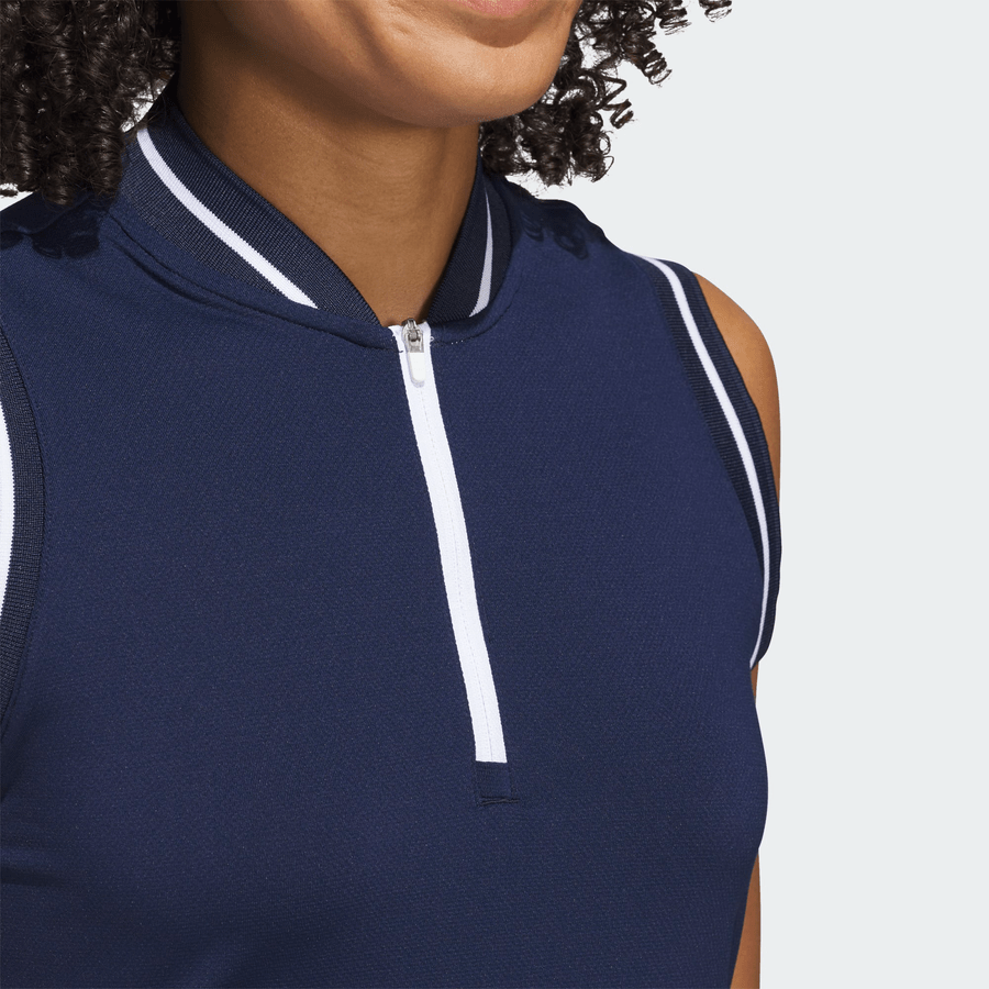 Adidas Ladies Ultimate365 Zip Polo