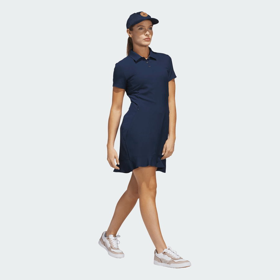 Adidas Ultimate Solid Golf Dress - Navy