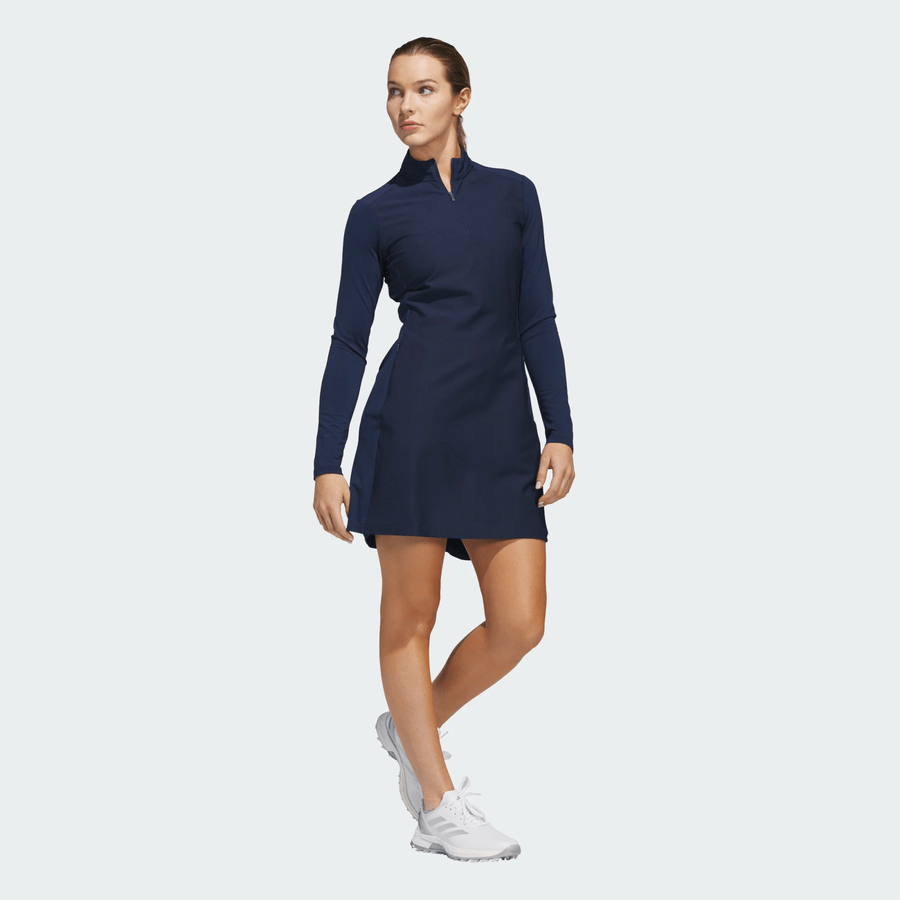 Adidas Ultimate Long Sleeve Golf Dress - Navy