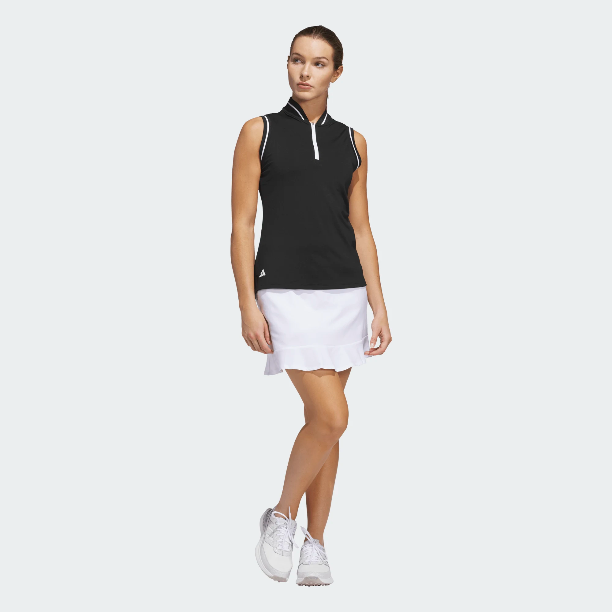 Adidas Ladies Ultimate365 Zip Polo