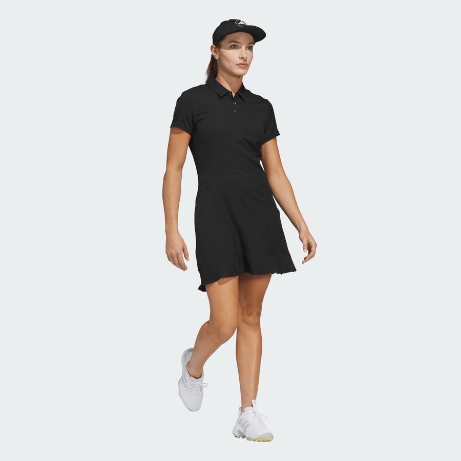 Adidas Ultimate Solid Golf Dress - Black