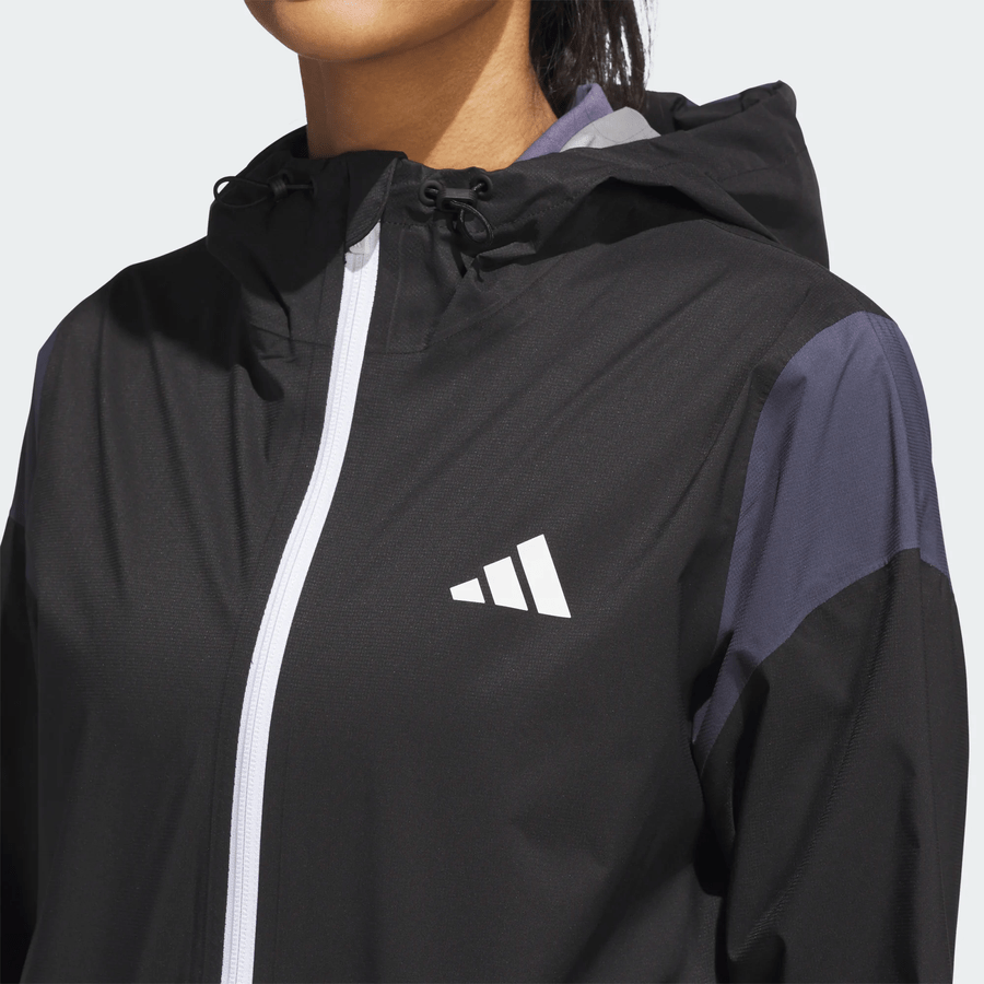 Adidas Ladies Rain.RDY Golf Jacket - Black