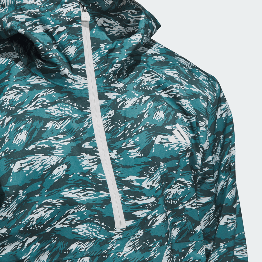 Adidas Climaproof+ Anorak Golf Jacket - Teal