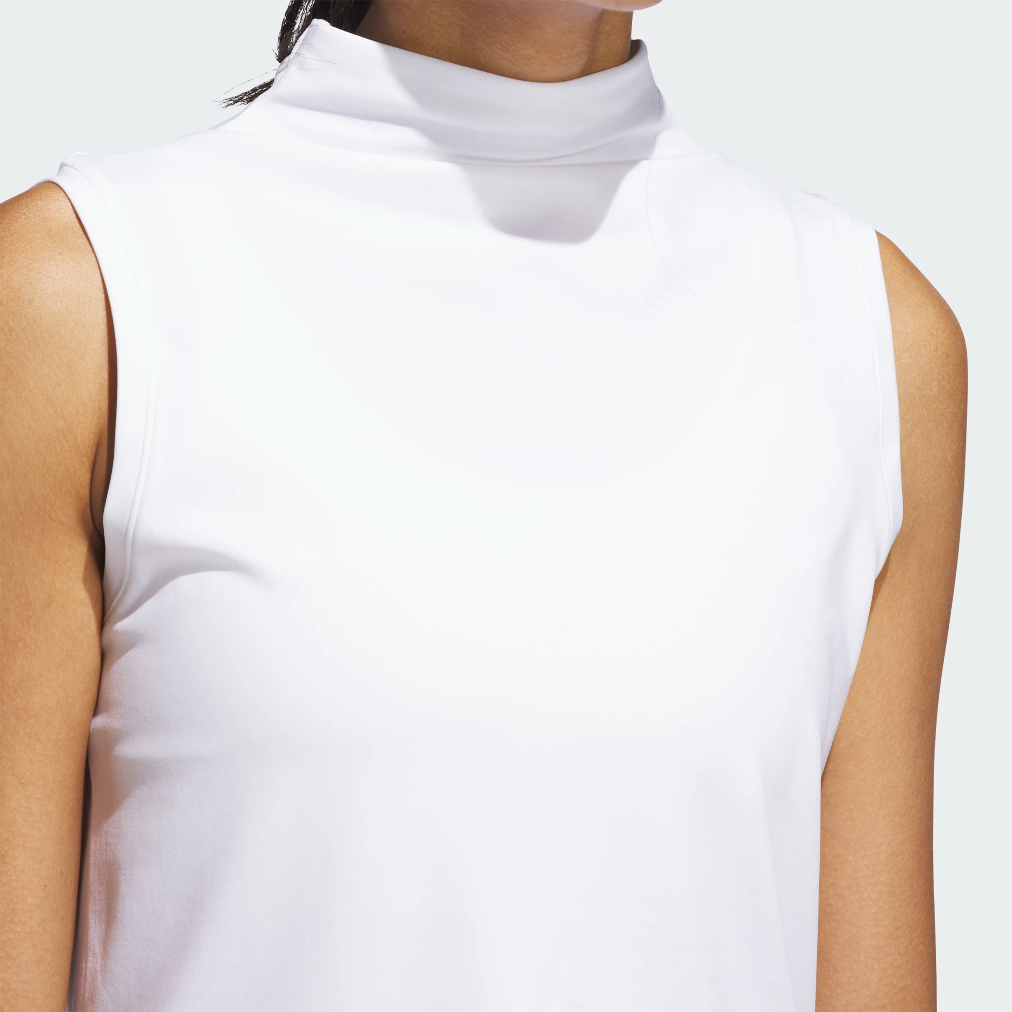 Adidas Ladies Ultimate365 Butterspun Sleeveless Mock Neck Top