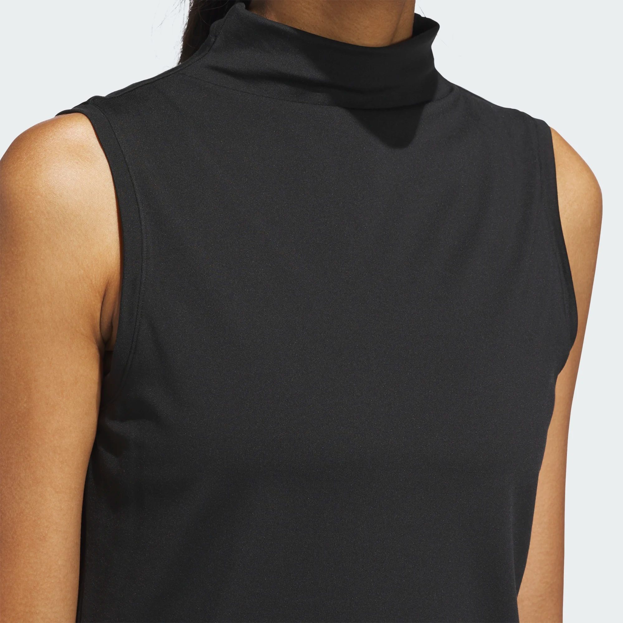 Adidas Ladies Ultimate365 Butterspun Sleeveless Mock Neck Top