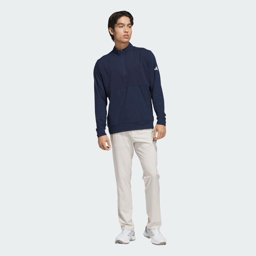 Adidas Ultimate365 Tour Quarter-Zip Golf Pullover - Navy