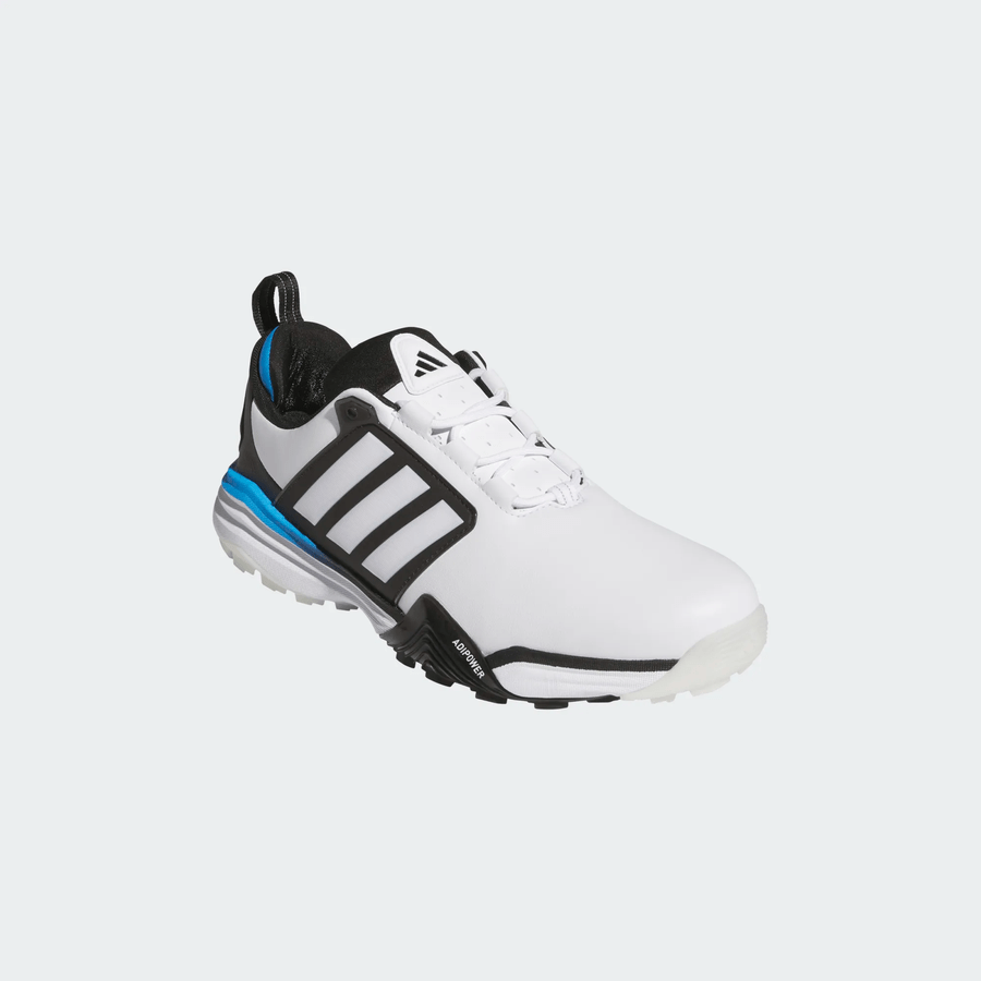 Adidas Adipower 26 Spikeless Golf Shoes - White/Black/Blue