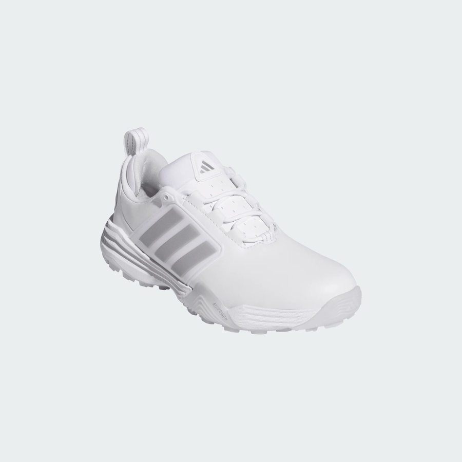 Adidas Ladies Adipower 26 Spikeless Golf Shoes - White/Silver