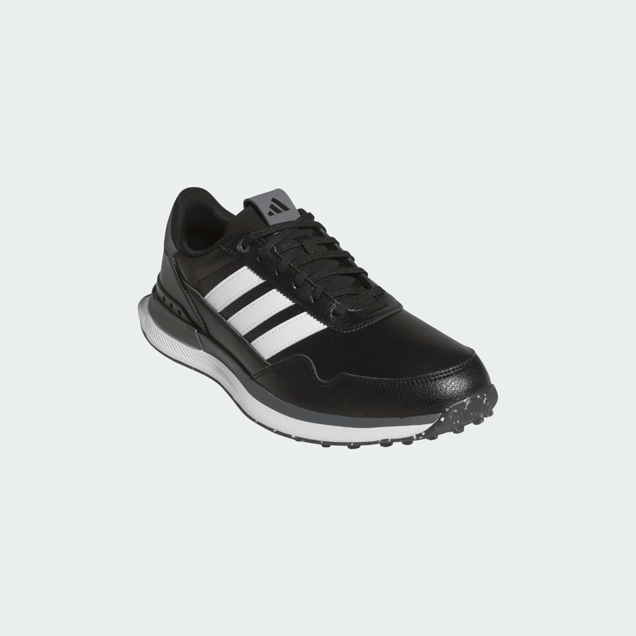 Adidas S2G 26 Leather Spikeless Golf Shoes - Black/White