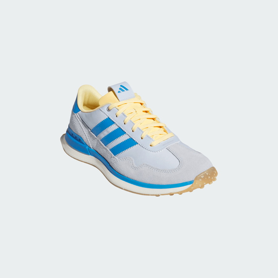 Adidas Ladies S2G 26 Textile Spikeless Golf Shoes - Blue/Grey/Yellow