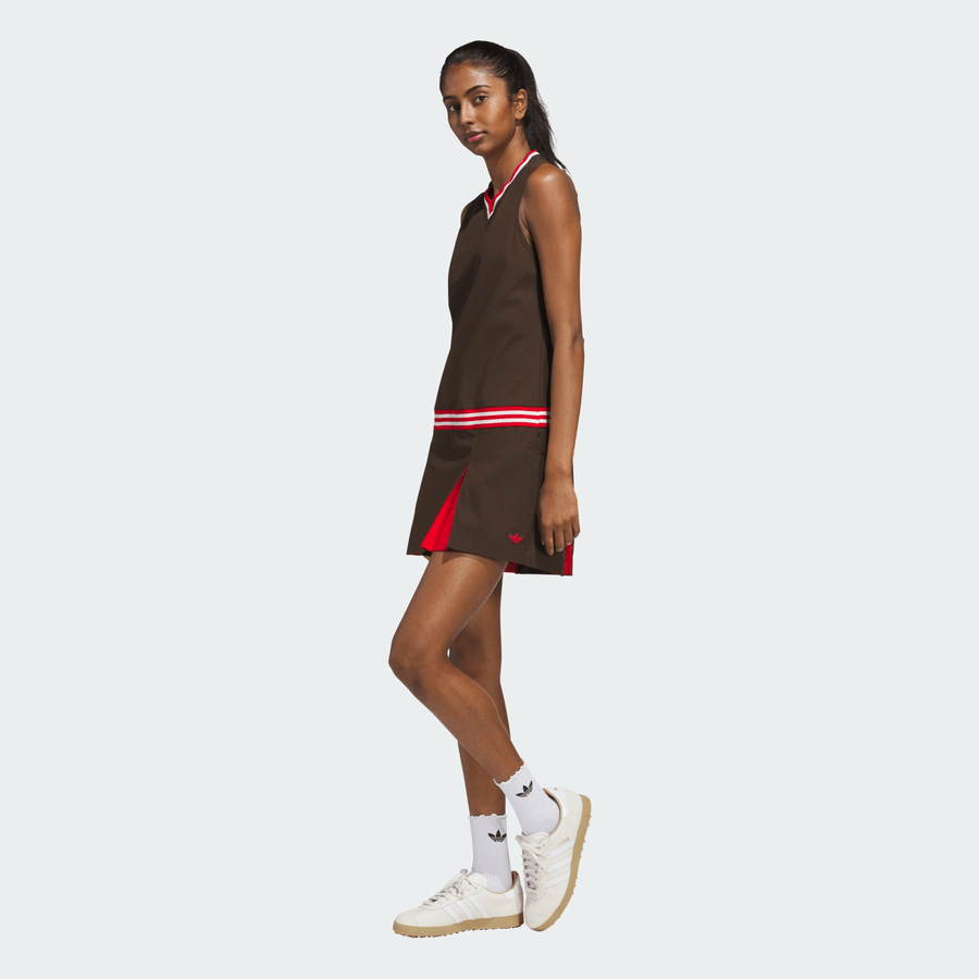 Adidas Ladies Originals Dress - Brown