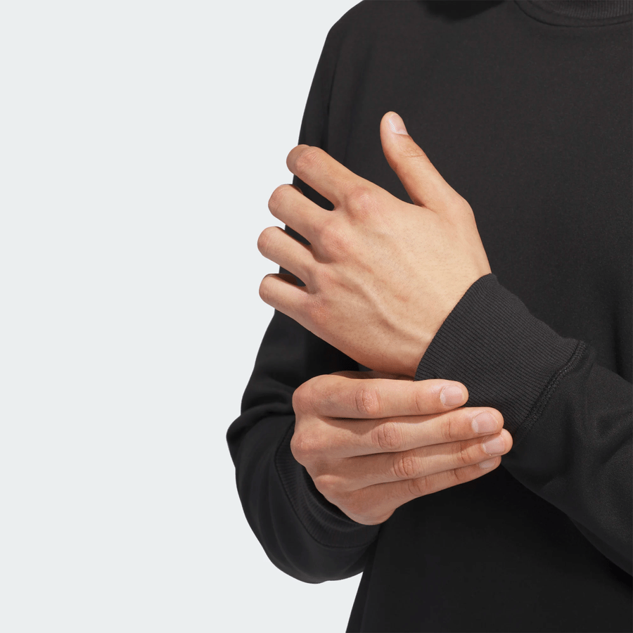 Adidas Ultimate365 Climawarm Crewneck Sweatshirt - Black