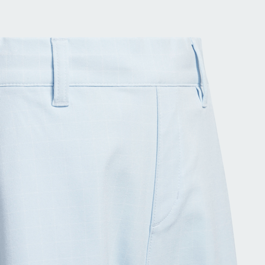 Short de sport Adidas pour garçon, imprimé, tissage torsadé, bleu