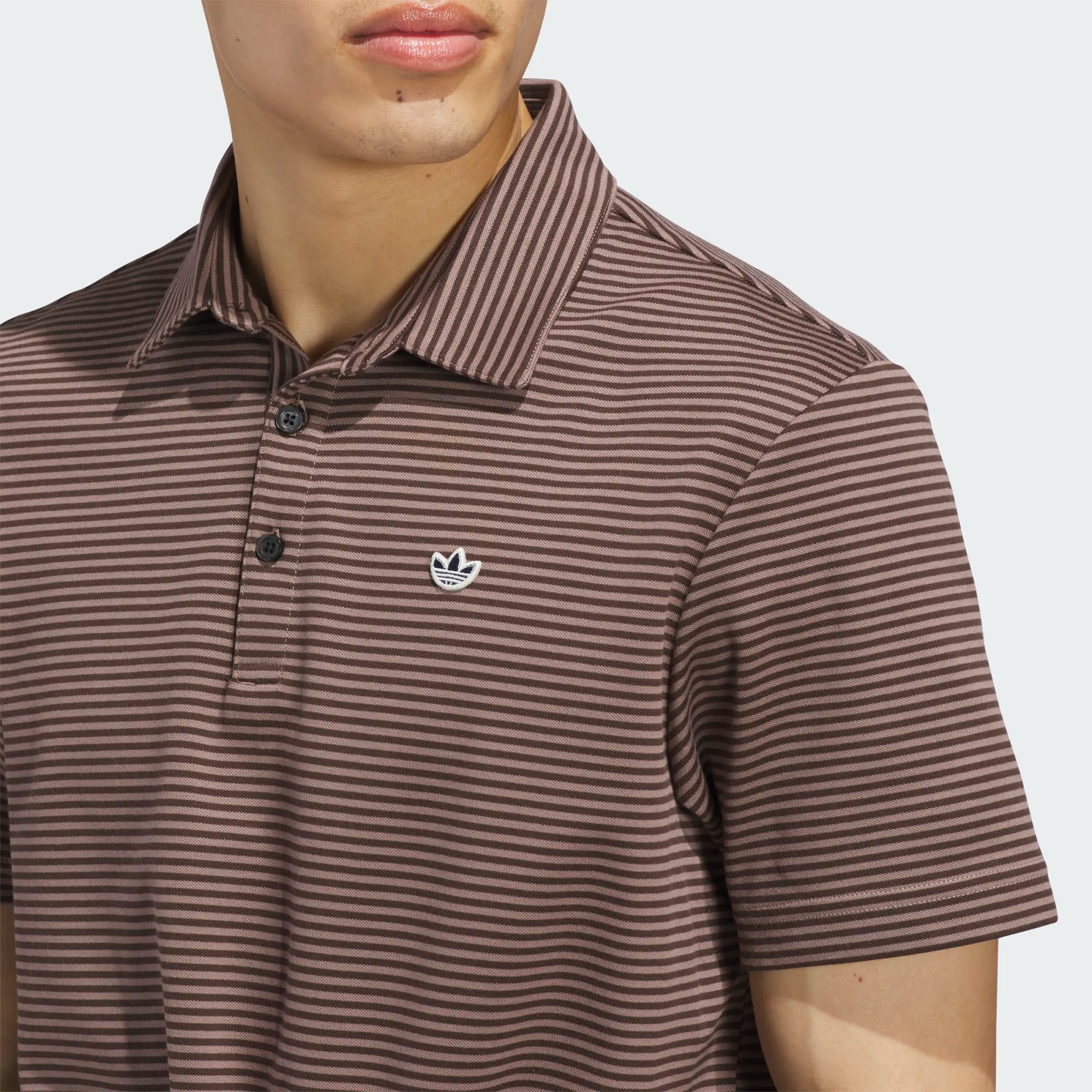 Adidas Originals Stripe Pique Polo