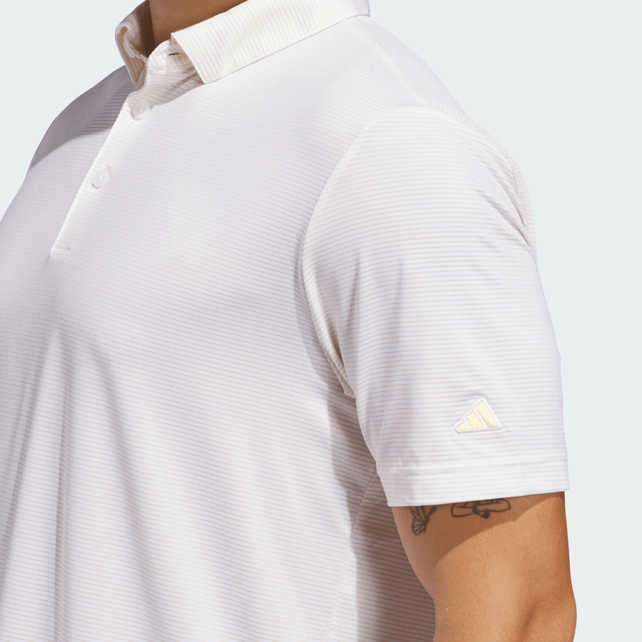 Adidas Ultimate365+ Pencil Stripe Climacool Polo Shirt