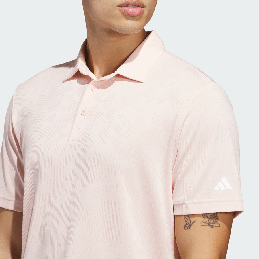 Polo Adidas Ultimate365 en jacquard