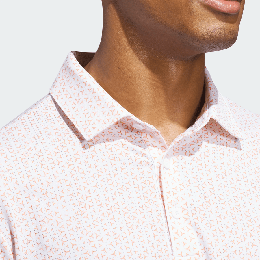Adidas Ultimate365 Mesh Tango Print Climacool Polo Shirt