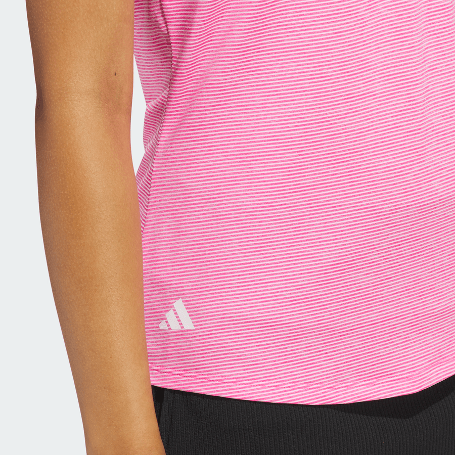 Adidas Ladies Ottoman Short Sleeve Polo Shirt