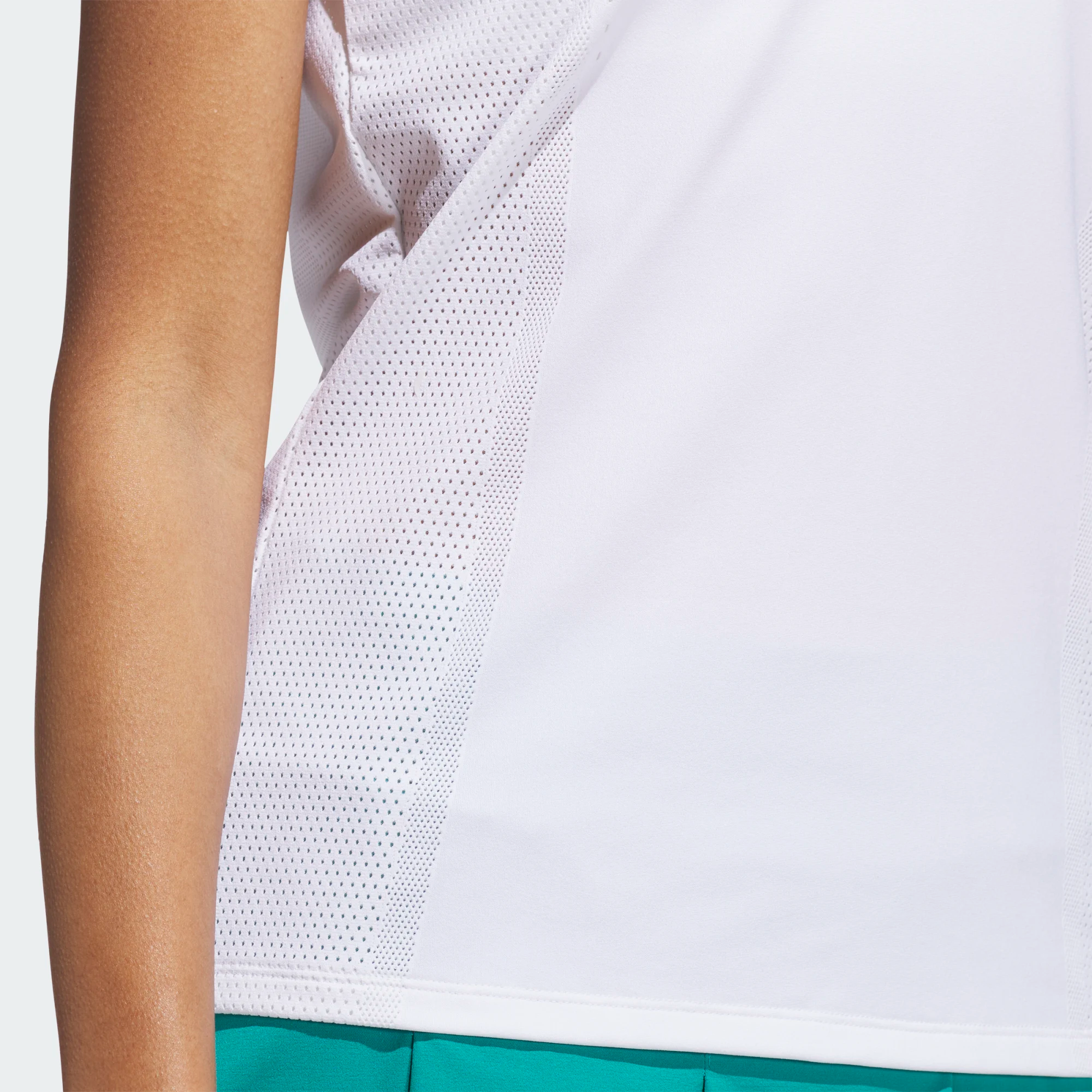 Adidas Ladies Ultimate365 Tour Engineered Short Sleeve Slim Top