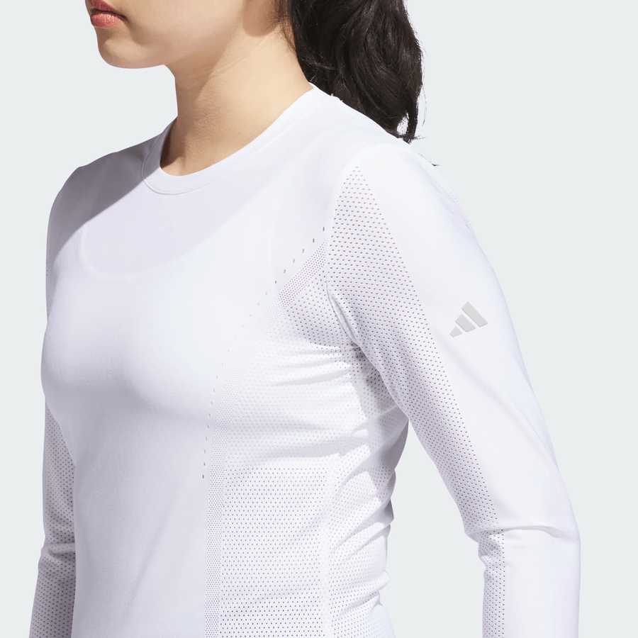 Adidas Ladies Ultimate365 Tour Engineered Long Sleeve Slim Top