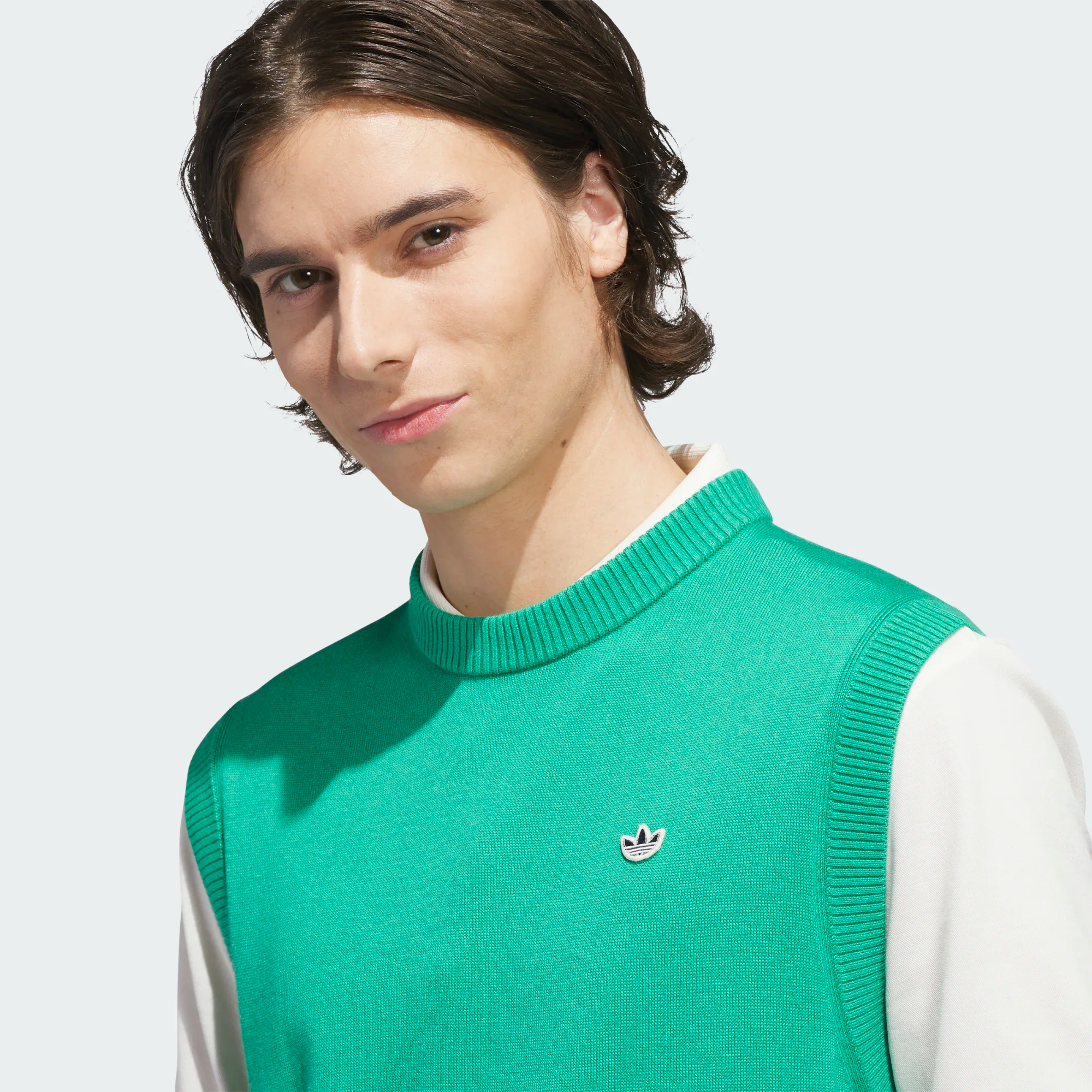 Adidas Originals Cashmere Blend Vest - Green