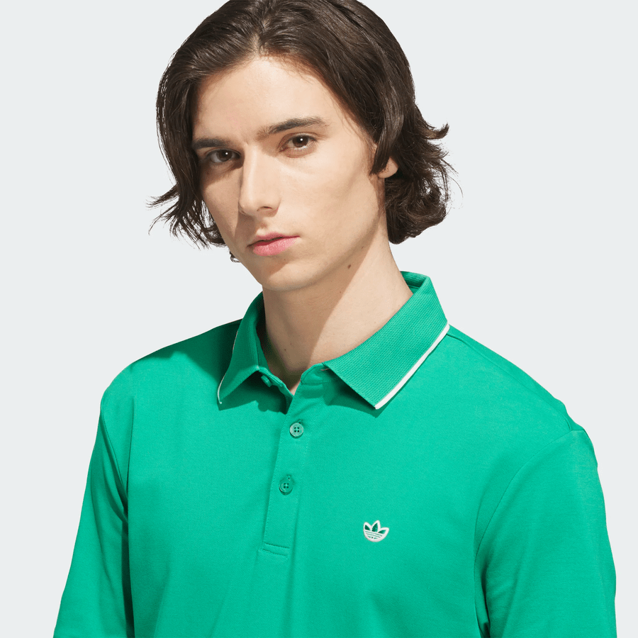 Adidas Originals Twistknit Trefoil Polo Shirt
