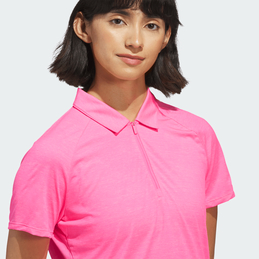 Polo Twistknit chiné Ultimate365 pour femme Adidas
