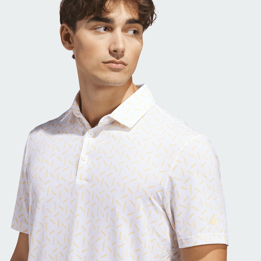 Adidas Ultimate365 Mesh Print Climacool Polo Shirt