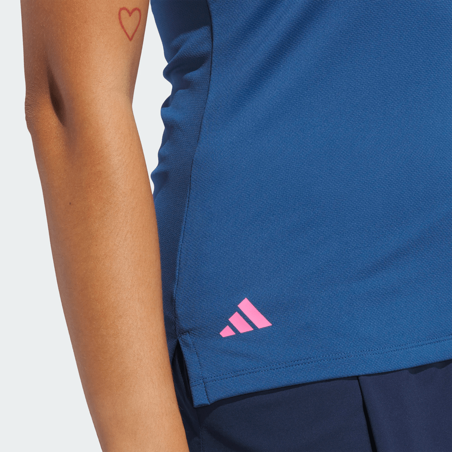 Adidas Ladies Ultimate365 Zip Polo