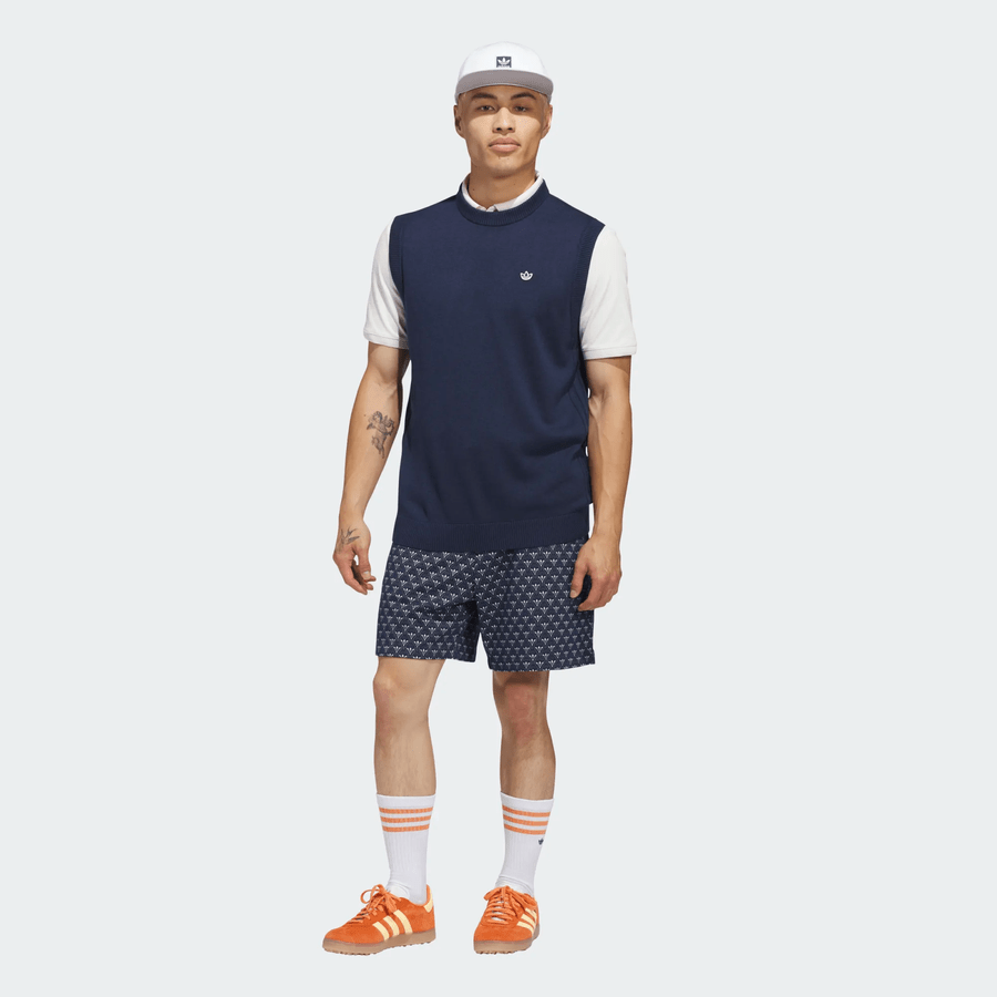 Adidas Originals All Over Shorts - Navy