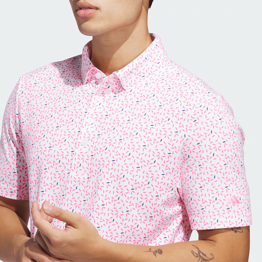 Adidas Ultimate365+ Soft Print Polo Shirt