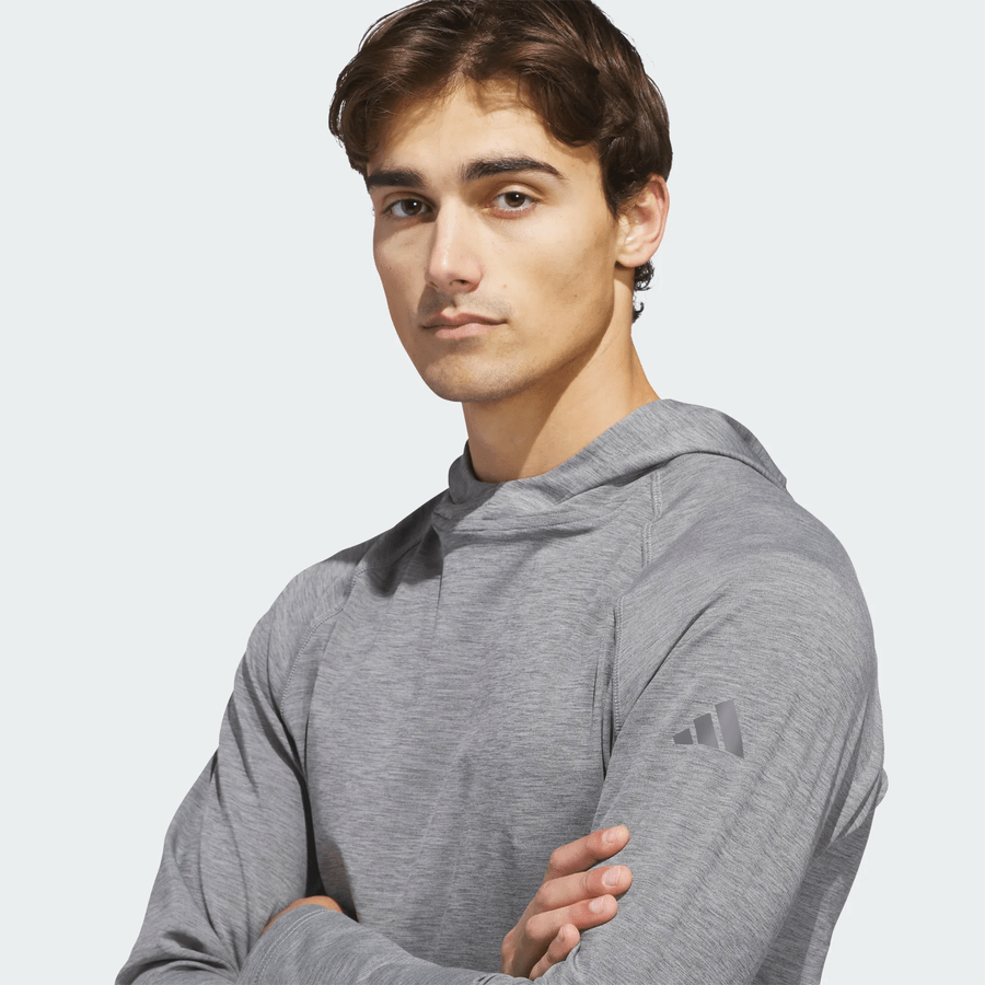 Adidas Ultimate365 Heather Hoodie - Black