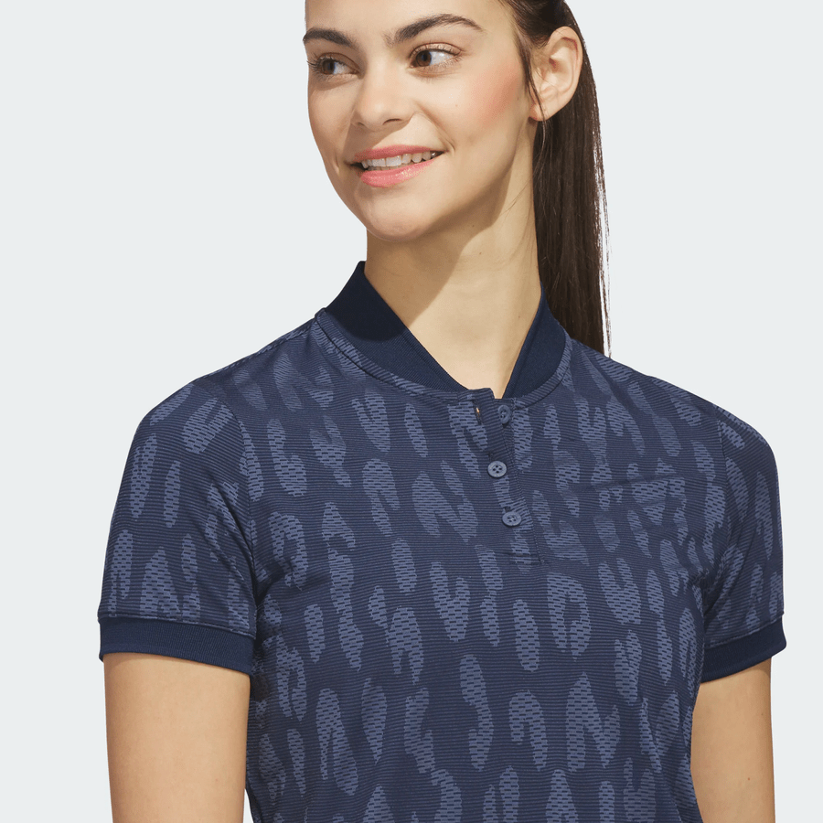Adidas Ladies Ultimate365 Jacquard Climacool Polo Shirt