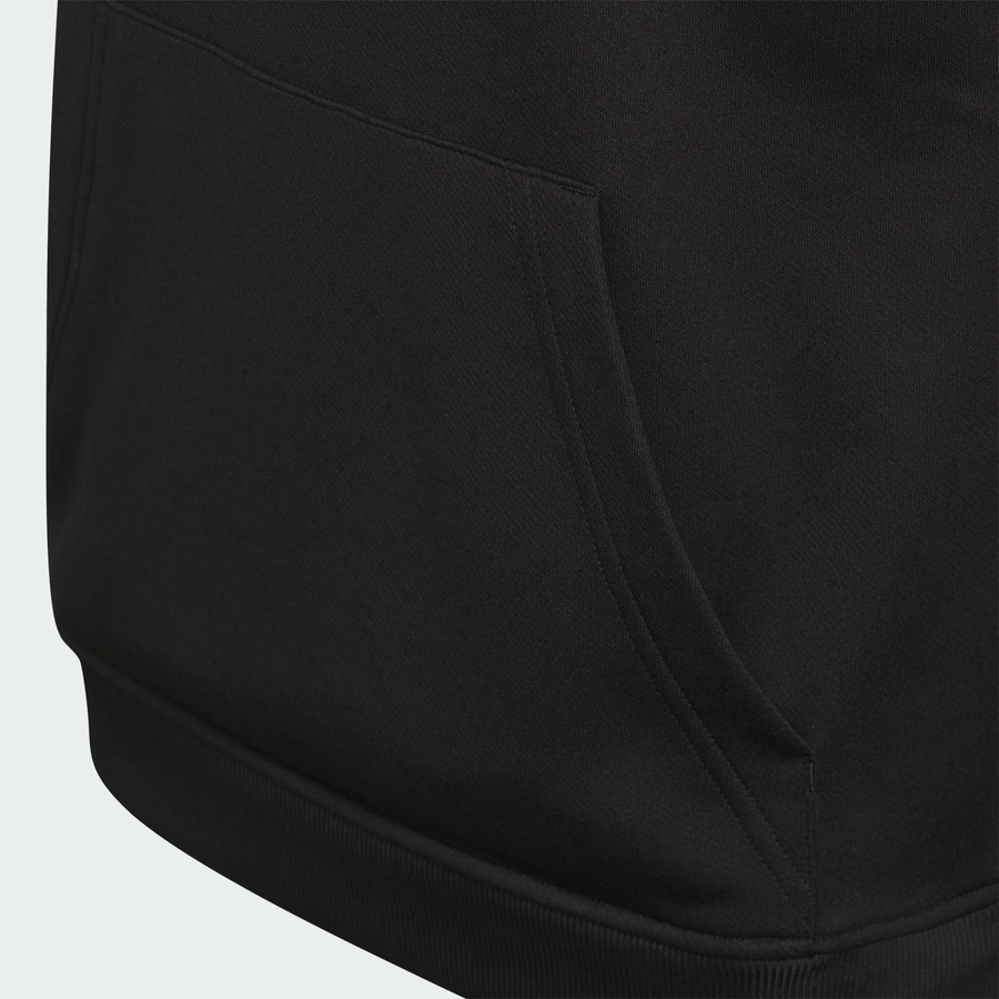 Adidas Junior's Crestable Climawarm Hoodie - Black