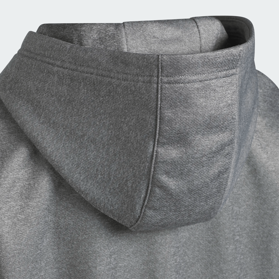 Adidas Junior's Crestable Climawarm Hoodie - Grey