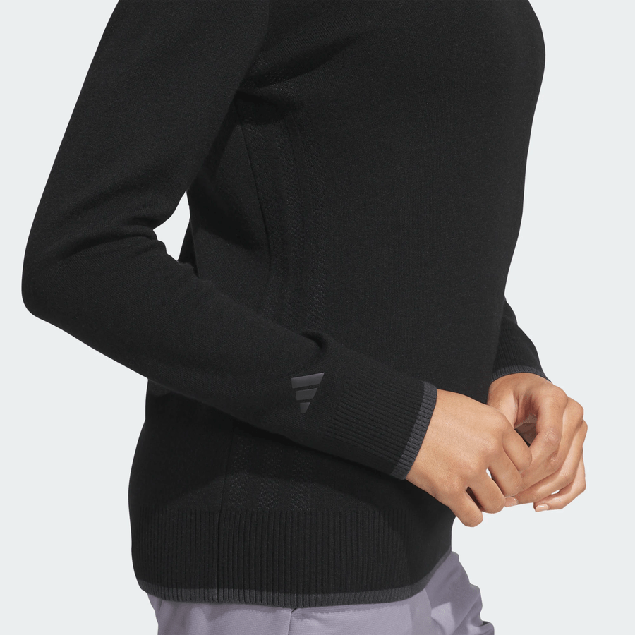 Adidas sweat à capuche en maille Ultimate365 Tour pour femme - Noir